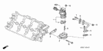 92900060200B - Engine: BOLT, STUD (6X20) for Acura Image