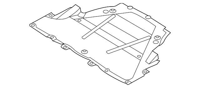 Rear Shield - Porsche (9GT-825-521-A)