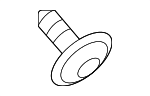 9A700769800 - Body: Front Shield Screw for Porsche: 718 Boxster, 718 Cayman, 718 Spyder, 911, Boxster, Cayenne, Cayman, Macan, Panamera, Taycan Image
