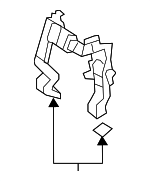 8580350050 - Body: Blower for Lexus: LS460, LS600h Image