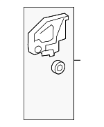 690500C060 - Body: Lock Assembly for Toyota: Sequoia, Tundra Image