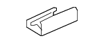 52107408211 - Body: Ft End Track Cover for BMW Image