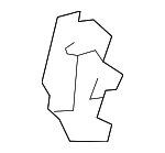 LB5Z3B504AA - Steering: Adjuster Switch for Ford: Expedition, Explorer, Police Interceptor Utility | Lincoln: Aviator, Corsair, Nautilus, Navigator Image