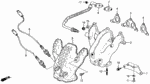 957010801008 - Engine: BOLT, FLANGE (8X10) for Honda Image
