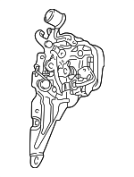 5174818 - : Lock Actuator for Saab: 9-3 Image