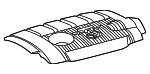 126010V030 - Engine: Engine Cover for Toyota Image image