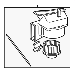 8713006050 - : Blower Assembly for Toyota Image