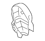 873311AB0B - Body: Inner Finish Panel for Nissan: Murano Image