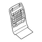 876401AF1A - Body: Rear Panel for Nissan: Murano Image