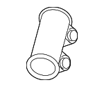 5Q0253141A - Exhaust: Exhaust Muffler Clamp for Audi Image