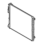253L0T6110 - Cooling System: Auxiliary Radiator for Genesis: GV80, GV80 Coupe Image