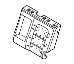 M1PZ7866801C - Body: Seat Back Pad for Ford Image