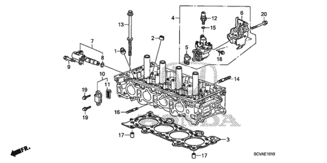 VTC Oil Control Valve for 2007 Honda Element #0