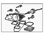 8111053100 - Electrical: Headlamp Assembly for Lexus Image
