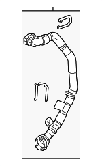 86803277 - : Connector Hose for Acura Image