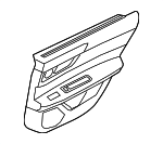 T2H9861 - Body: Door Trim Panel for Jaguar Image