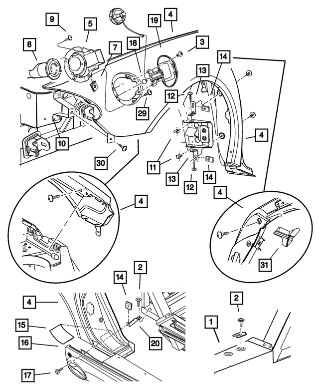 4865472AI - : Trunk Primed Pan for Mopar Image