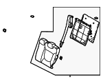893001R110N2S - Body: Seat Back Assembly for Hyundai Image