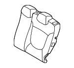 893601R100N2F - Body: Seat Back Cover for Hyundai Image