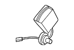 52209493633 - Body: Seat Belt Receptacle for Mini Image