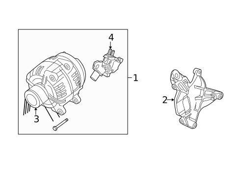 Alternator for 2008 Saab 9-3 #0