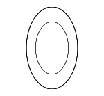 17451F0120 - Exhaust: Exhaust Muffler Gasket for Lexus Image