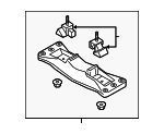 21830D2150 - Engine: Trans Crossmember for Genesis: G80, G90 Image