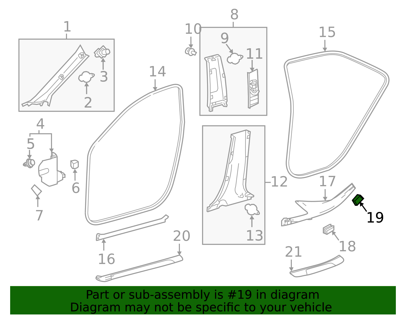 62566-32010 - Door Sill Plate Clamp 2002-2025 Toyota | Longo Toyota Parts