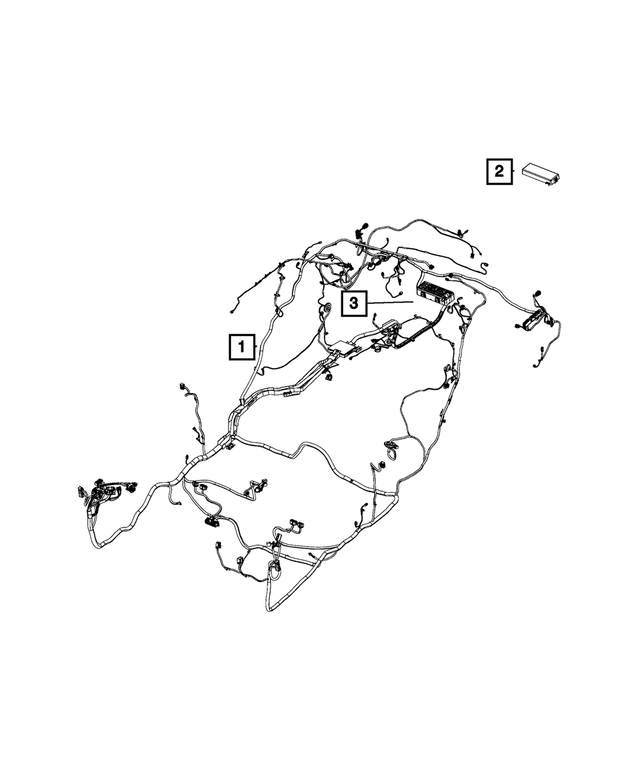 68304033AA - Electrical: Power Distribution Center Cover for Mopar Image image