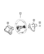 5LX37AAAAA - : Steering Wheel Bezel for Mopar Image