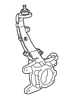 19303841 - Suspension: Knuckle for Buick: Rainier | Chevrolet: SSR, Trailblazer, Trailblazer EXT | GMC: Envoy, Envoy XL, Envoy XUV | Oldsmobile: Bravada Image