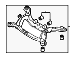 31476644 - Suspension: Suspension Cross-member for Volvo: S60, S60 Cross Country, V60, V60 Cross Country Image