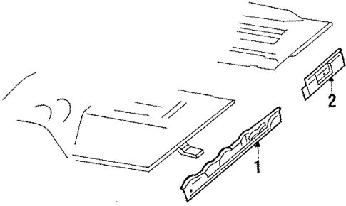 Rocker Panel for 1986 Isuzu Pickup #0