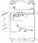 32108605080 - : Wire Harness Assembly, Rear Cabin for Honda Image