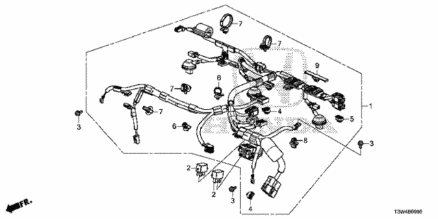 IPU Harness (1) for 2014 Honda Accord #0