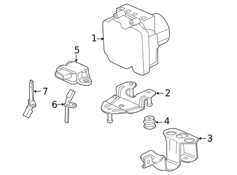 ABS Components for 2013 Porsche Boxster #0