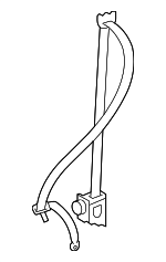 7321035A20C0 - Electrical: Belt &amp; Retractor for Toyota: FJ Cruiser Image