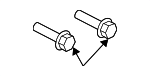 C2D20757 - Suspension: Differential Bolt for Jaguar Image