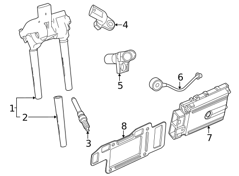 Secondary Ignition for 2024 Mercedes-Benz SL 63 AMG&reg; #0