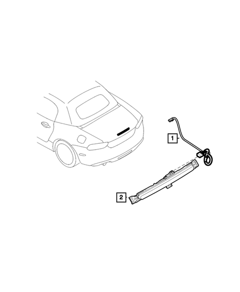 Lamps-Interior and Exterior for 2018 Fiat 124 Spider #8