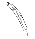 63217494417 - Electrical: Channel Cover for BMW: 228i Gran Coupe, 228i xDrive Gran Coupe, M235i xDrive Gran Coupe Image