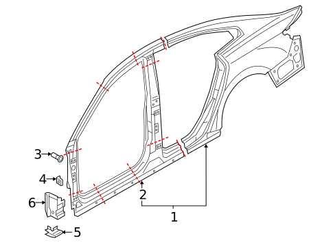 Aperture Panel for 2020 Volkswagen Arteon #0
