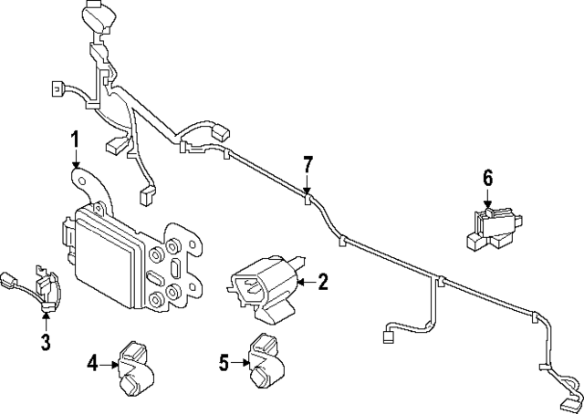 99310N9600TRC - : Park Sensor for Hyundai Image