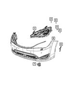68370846AD - Electrical: Headlamp, Right for Mopar Image