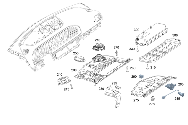 9907006 - Panelling: Pan Head Screw W Collar for Mercedes-Benz Image image