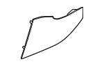 84614DW000WK - Body: Front Trim for Kia Image