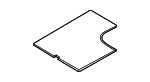 84616DW500 - Body: Mat for Kia Image
