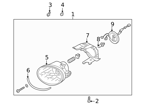 Fog Lamps for 2005 Subaru Forester #0