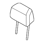 52207908990 - : Headrest, Outer for BMW Image