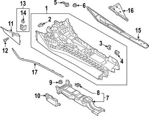 Console for 2025 Audi RS7 Sportback #0
